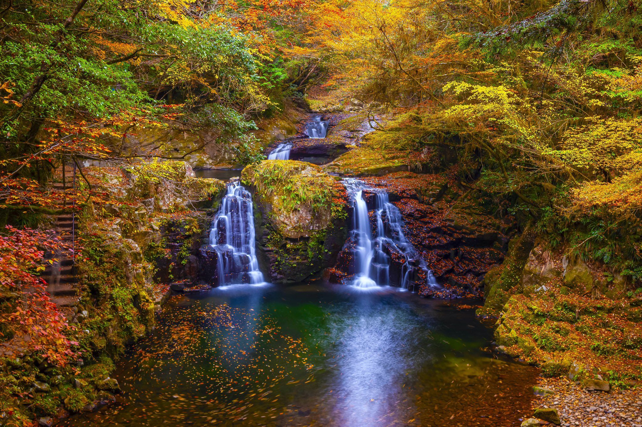 🏞️ 아카메 48 폭포(아카메시주하치타키) 이미지 6